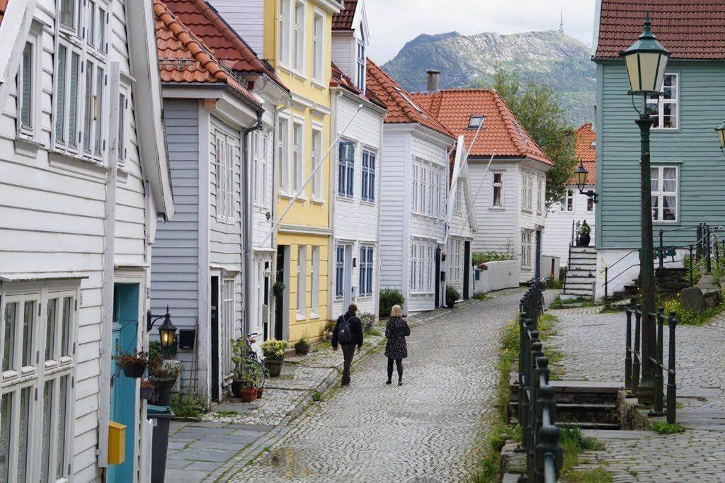 Cappes Vei 12 Apartment Bergen Luaran gambar