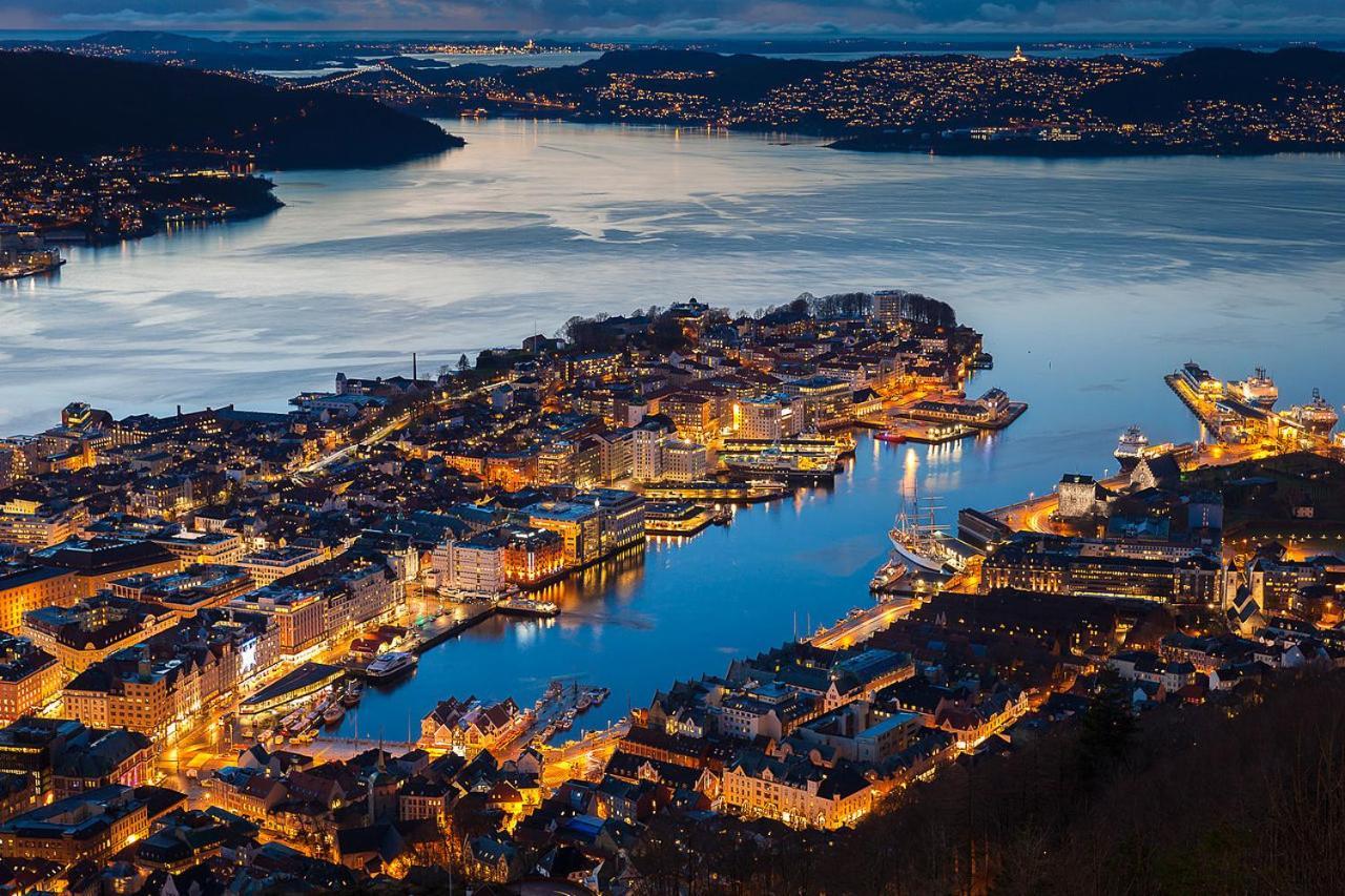 Cappes Vei 12 Apartment Bergen Luaran gambar
